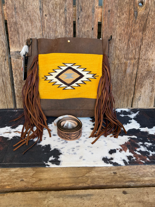 American Darling saddle blanket purse