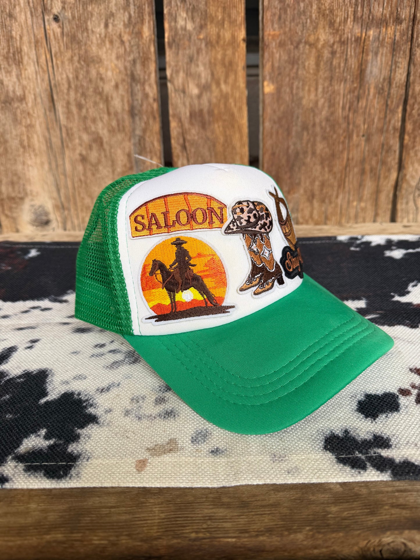 Stay wild trucker hat